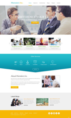 Web Design by pb for this project | Design: #10642000