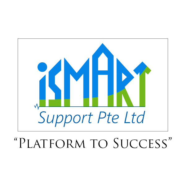 Logo Design by Hemang Dutia for ISMART SUPPORT PTE LTD | Design #10731528