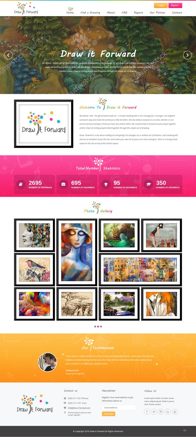 Web Design by pb for this project | Design #10629378