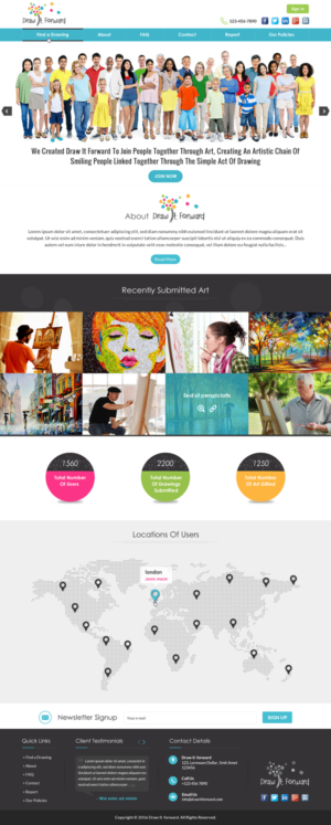 Web Design by Sbss for this project | Design: #10641405