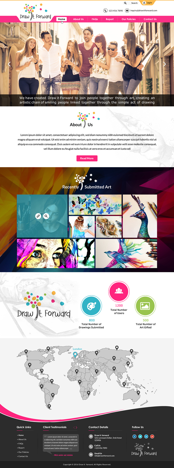 Web Design by Sbss for this project | Design #10641406