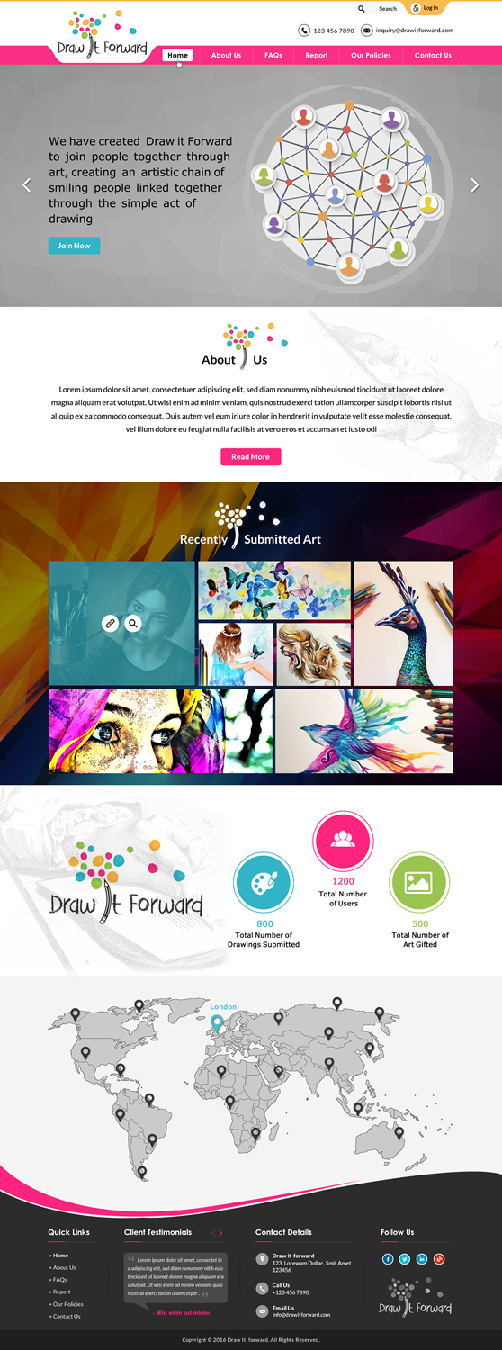 Web Design par Sbss pour ce projet | Design #10641407