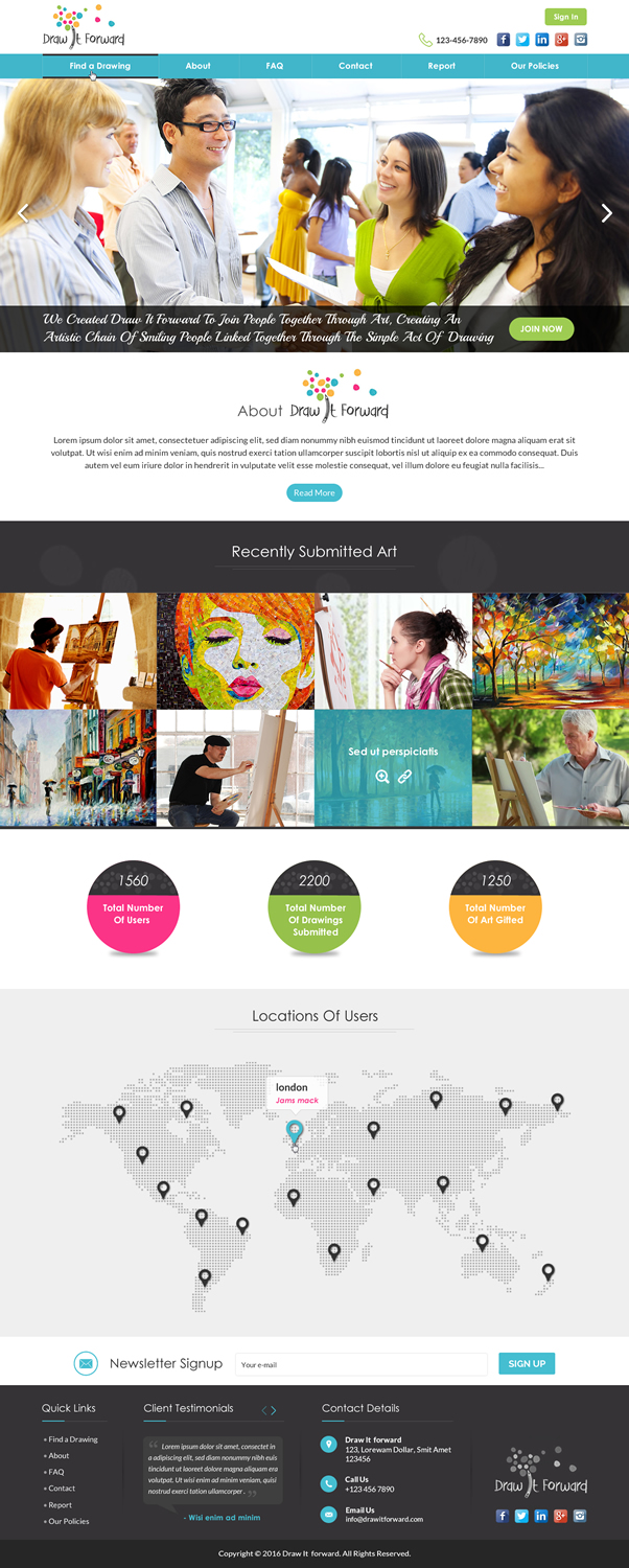 Web Design by Sbss for this project | Design #10641408
