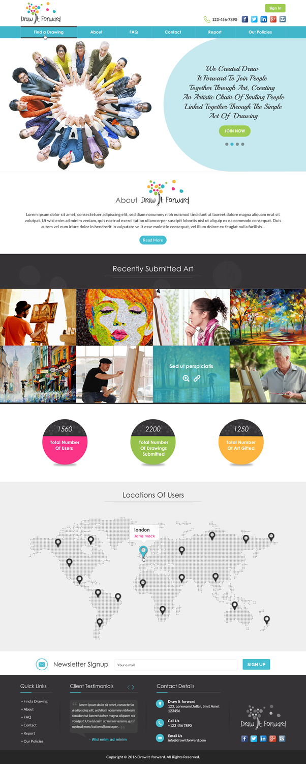 Web Design by Sbss for this project | Design #10641409