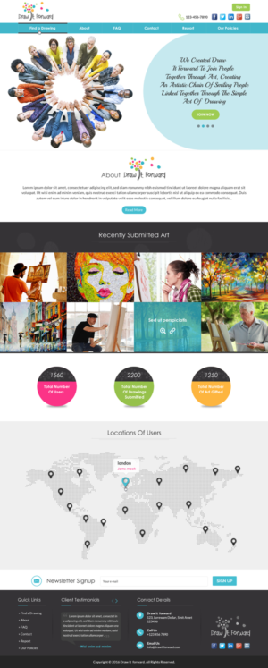 Web Design by Sbss for this project | Design: #10641409