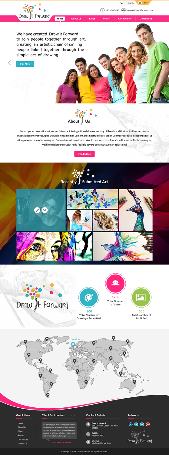Web Design by Sbss for this project | Design #10641416