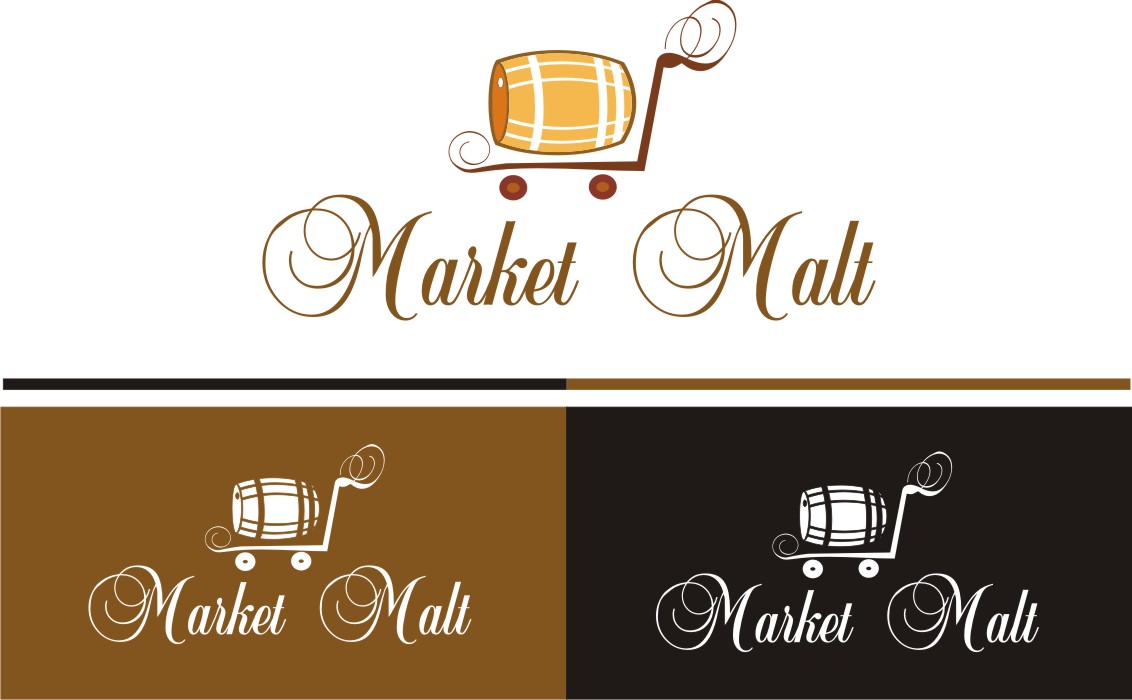 Logo Design by Gilang Pratama for Market Malt | Design #10665774