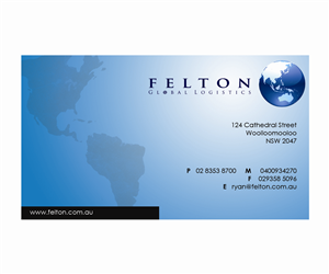 Business Card Design by Tharushi for this project | Design: #2241884
