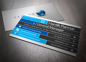 Business Card Design by the.x for this project | Design: #2242070