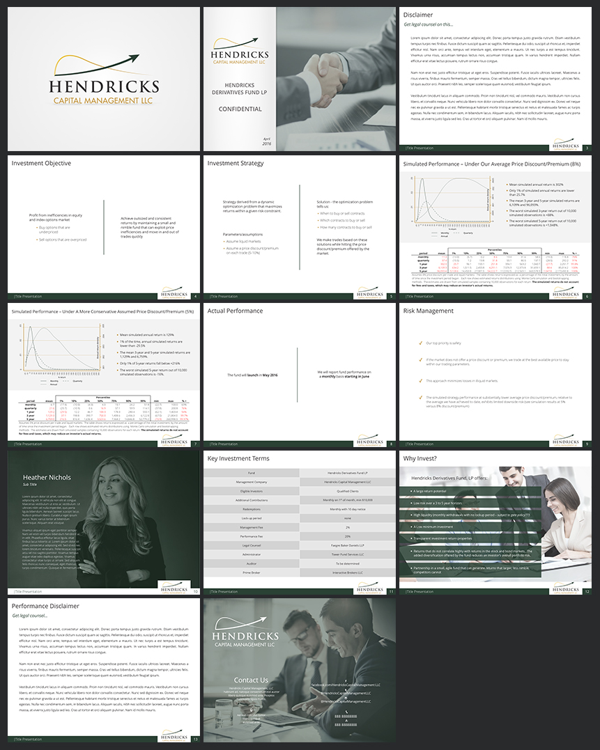 PowerPoint-Design von Eminente für dieses Projekt | Design #10678211