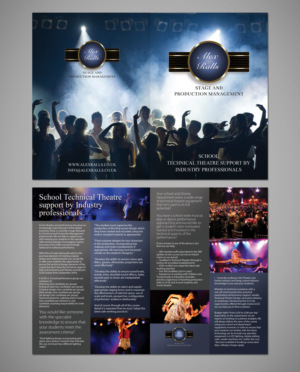 Brochure Design by Victor_pro for Alex Ralls Stage and Production Management | Design: #10650576
