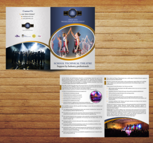 Brochure Design by aspiremedia for Alex Ralls Stage and Production Management | Design: #10690914