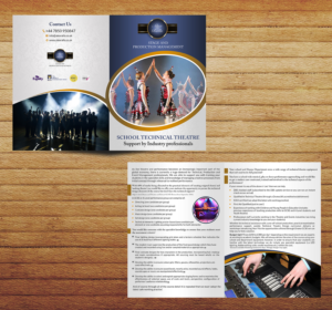 Brochure Design by aspiremedia for Alex Ralls Stage and Production Management | Design: #10824771