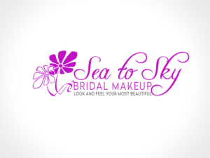 Logo Design by Creations Box 2015 for Sea to Sky Bridal Makeup | Design: #10667008