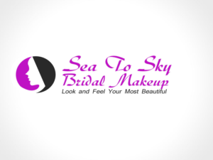 Logo Design by Creations Box 2015 for Sea to Sky Bridal Makeup | Design: #10667011