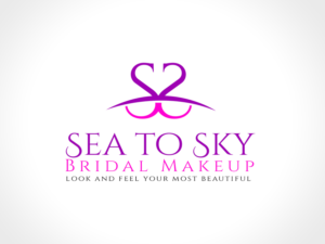 Logo Design by Creations Box 2015 for Sea to Sky Bridal Makeup | Design: #10667014