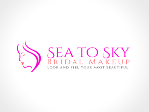 Logo Design by Creations Box 2015 for Sea to Sky Bridal Makeup | Design: #10667015