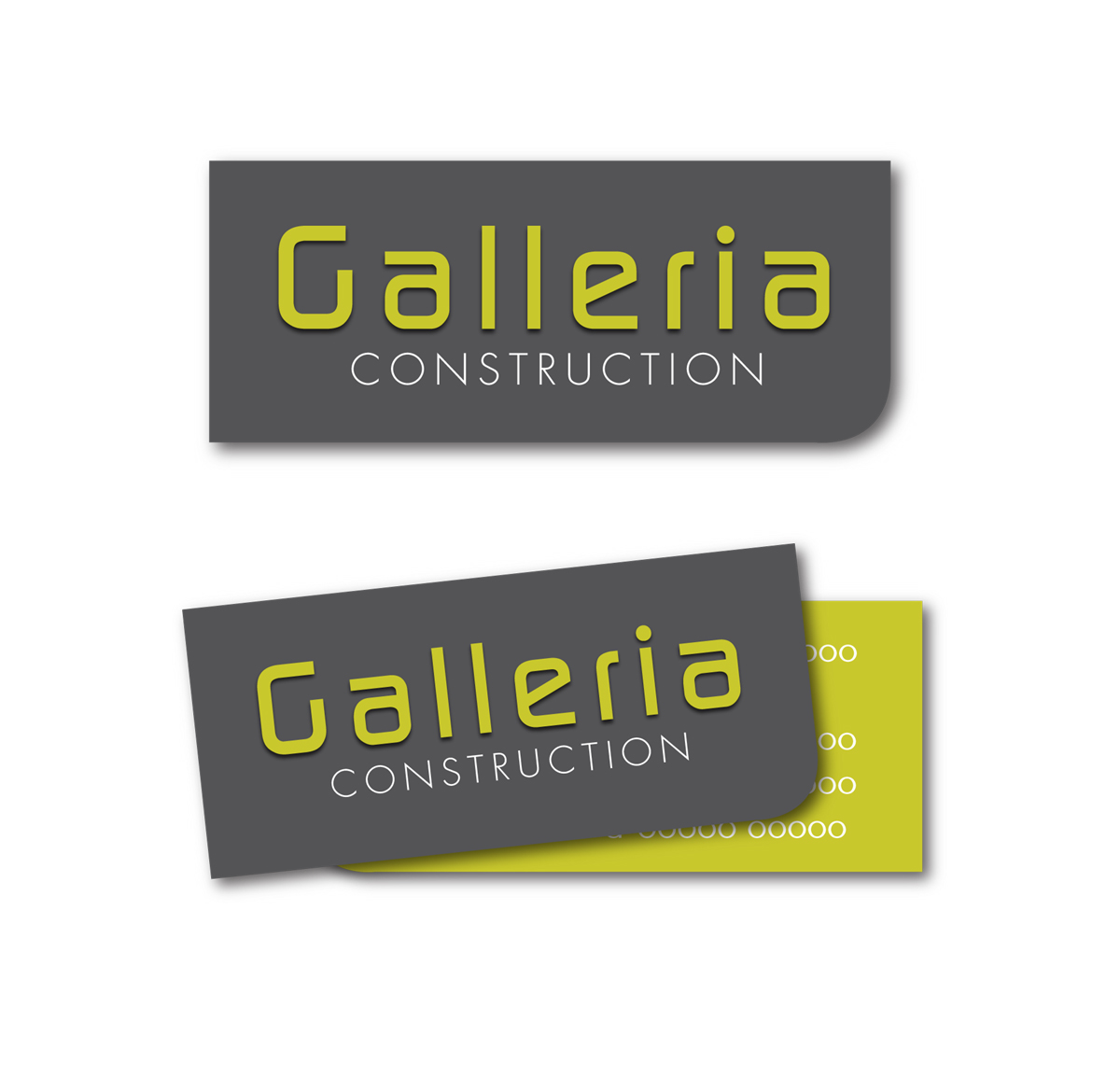 Logo Design by Halfull Media for Galleria Construction | Design #457978