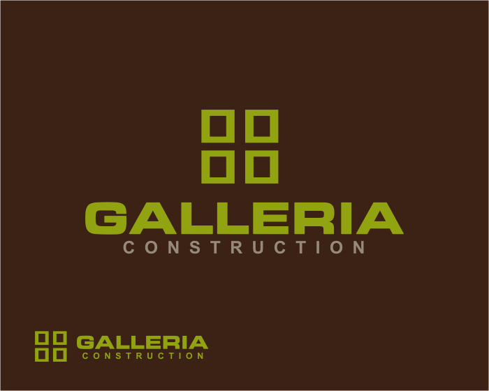 Logo-Design von Regio Studio für Galleria Construction | Design #458249