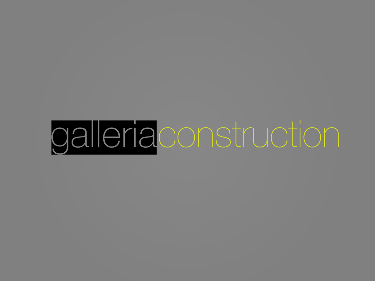 Logo Design by Luis Portela for Galleria Construction | Design #461725
