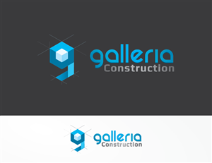 Galleria Construction | Logo Design by jaime.sp
