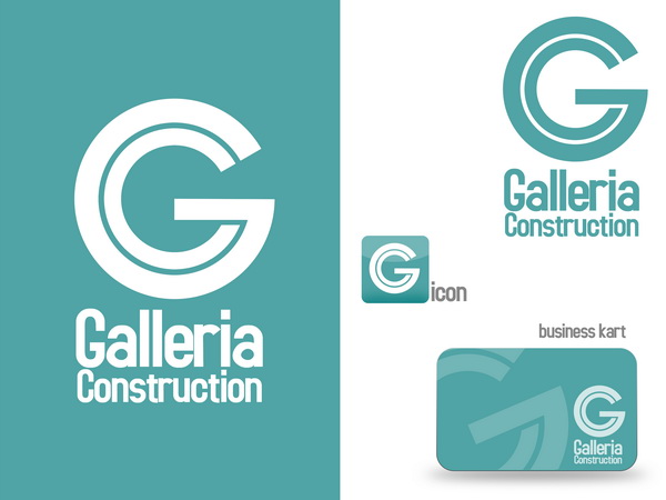Logo Design by DoveFendi for Galleria Construction | Design #457482