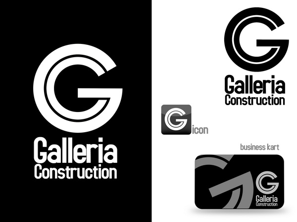 Logo Design by DoveFendi for Galleria Construction | Design #464596