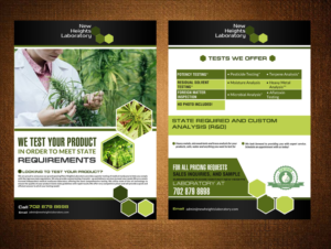Brochure Design by creative.bugs for New Heights laboratory | Design: #10669971