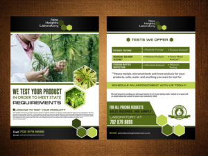 Brochure Design by creative.bugs for New Heights laboratory | Design: #10727758