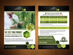 Brochure Design by creative.bugs for New Heights laboratory | Design: #10762777
