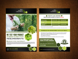 Brochure Design by creative.bugs for New Heights laboratory | Design: #10858174
