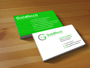 Business Card Design by Creations Box 2015 for Goldfinch Consulting Pty Ltd | Design: #10632106