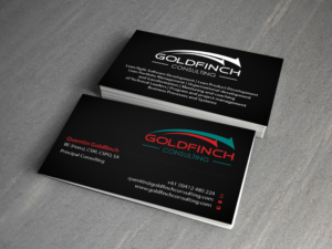 Design de Carte de Visite par Creations Box 2015 pour Goldfinch Consulting Pty Ltd | Design : #10632125