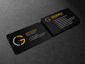 Design de Carte de Visite par Creations Box 2015 pour Goldfinch Consulting Pty Ltd | Design : #10654697