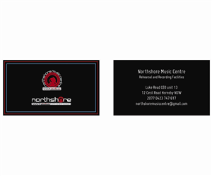 Business Card Design by Joey Kennedy for NorthShore Music Centre | Design: #2221956