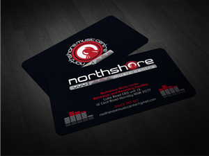Business Card Design by Atvento Graphics for NorthShore Music Centre | Design: #2222189