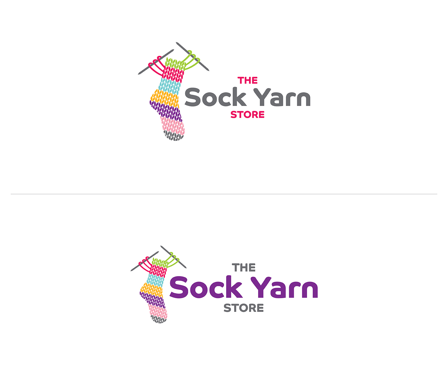 Logo Design by RoundYellow for The Sock Yarn Store | Design #10629975