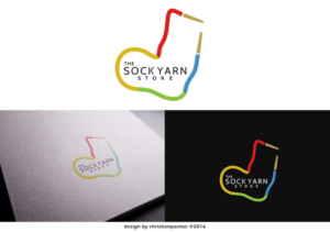Logo Design by christianpoetoe for The Sock Yarn Store | Design #10638175