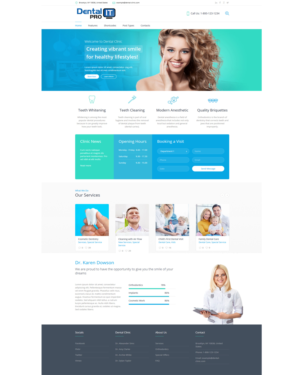 Web Design by Roy for DentalPro IT Inc. | Design #10637405