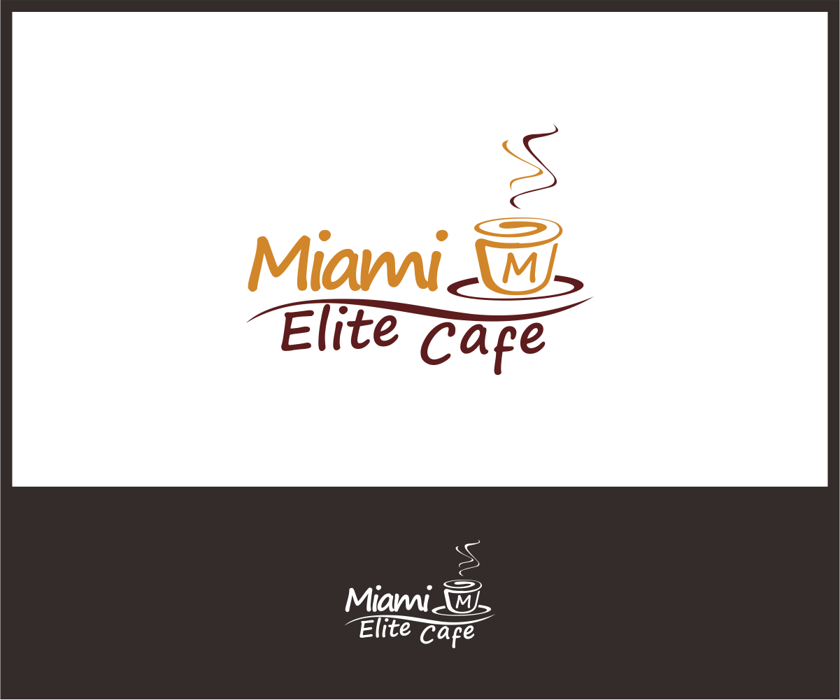Logo Design by haszart for Miami Elite Cafe | Design #10634185