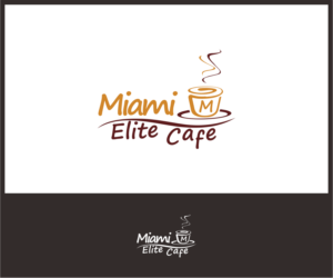 Logo Design by haszart for Miami Elite Cafe | Design: #10634185
