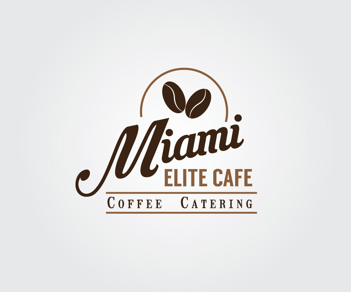 Logo Design by Aeidan for Miami Elite Cafe | Design #10643597