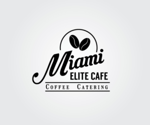 Logo Design by Aeidan for Miami Elite Cafe | Design: #10643598