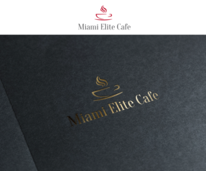 Logo Design by mariosigncom for Miami Elite Cafe | Design: #10661624