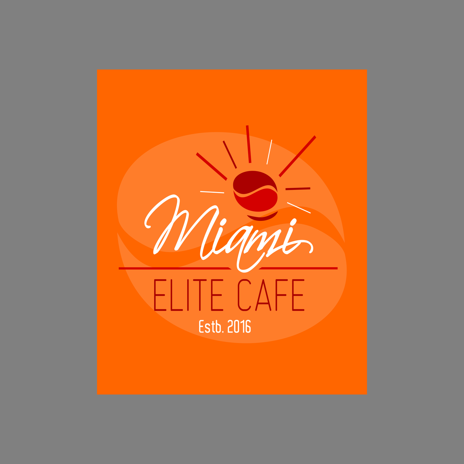 Logo-Design von Lica für Miami Elite Cafe | Design #10654882