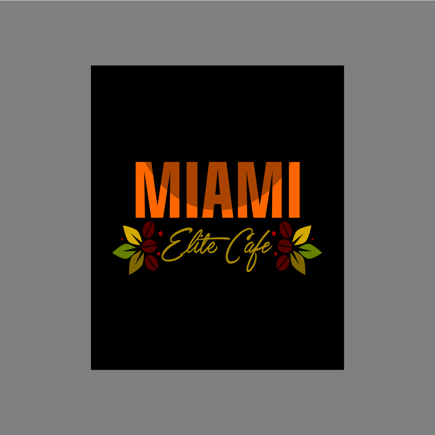 Logo-Design von Lica für Miami Elite Cafe | Design #10654884