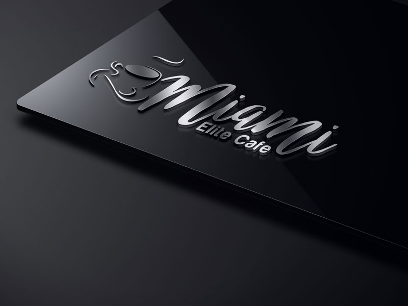 Logo Design by site for Miami Elite Cafe | Design #10635698