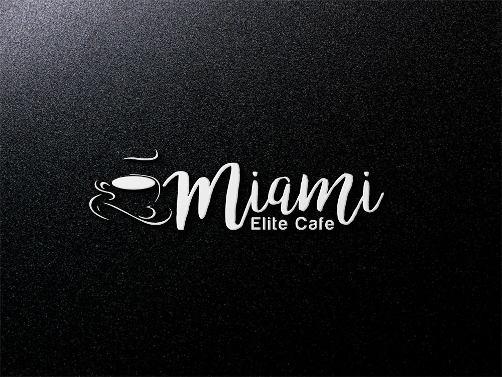 Logo Design by site for Miami Elite Cafe | Design #10635699