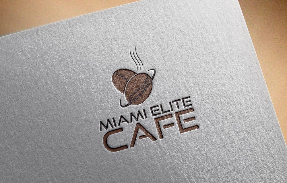 Logo Design by englishjohny89 for Miami Elite Cafe | Design #10654577