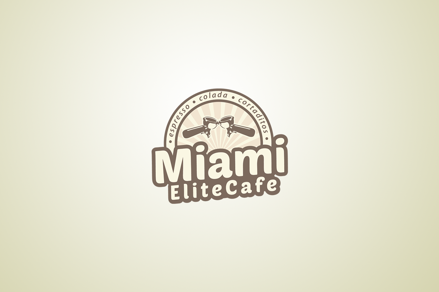 Logo Design by MarkDesign for Miami Elite Cafe | Design #10655299